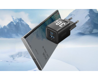 Vention Ładowarka 1x USB-A 1x USB-C GaN 30W czarna - 1543397 - zdjęcie 2